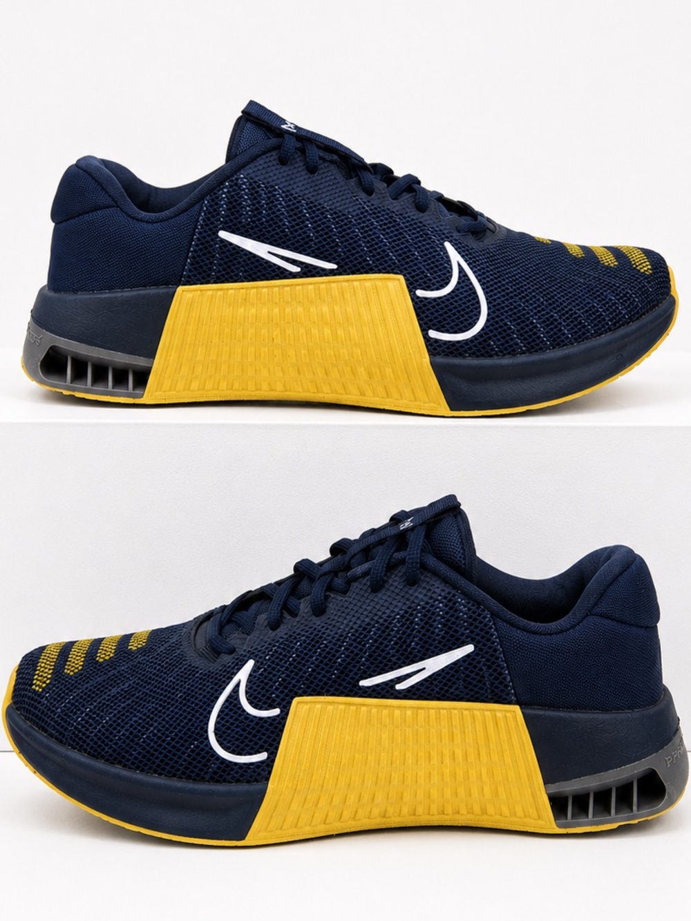 Nike Metcon 9 TB Michigan College Navy Mens Shoes Sz 14 FD5431-400
